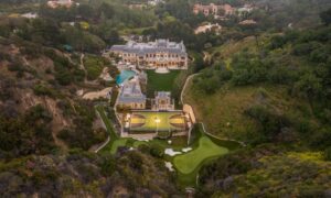 The Premiere Mansion in Beverly Hills with Spectacular and Luxurious Living Spaces and High-end Amenities