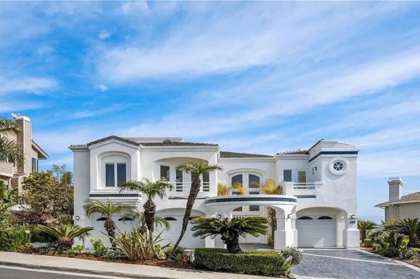 This Spectacular Custom Contemporary Monarch Point Pool Home That