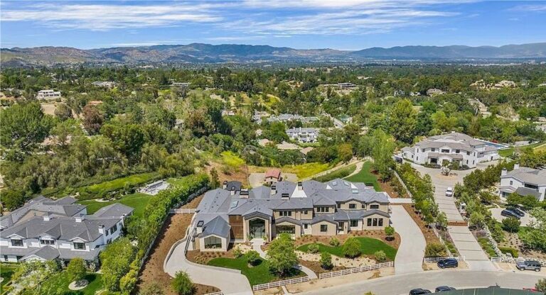 This Brand New, Truly Spectacular, One-of-a-kind Estate Located on One ...