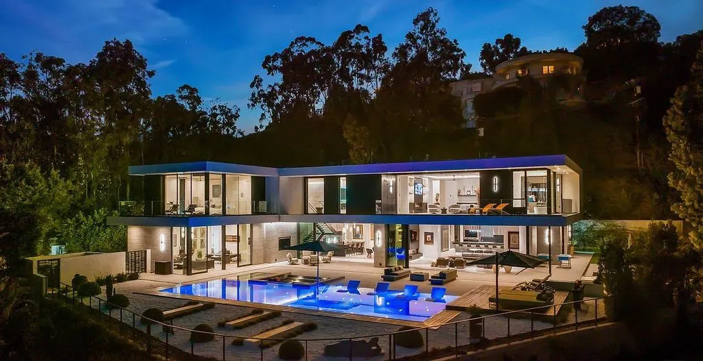 Unparalleled Modern $21,995,000 Estate Located in Prime Beverly Hills ...