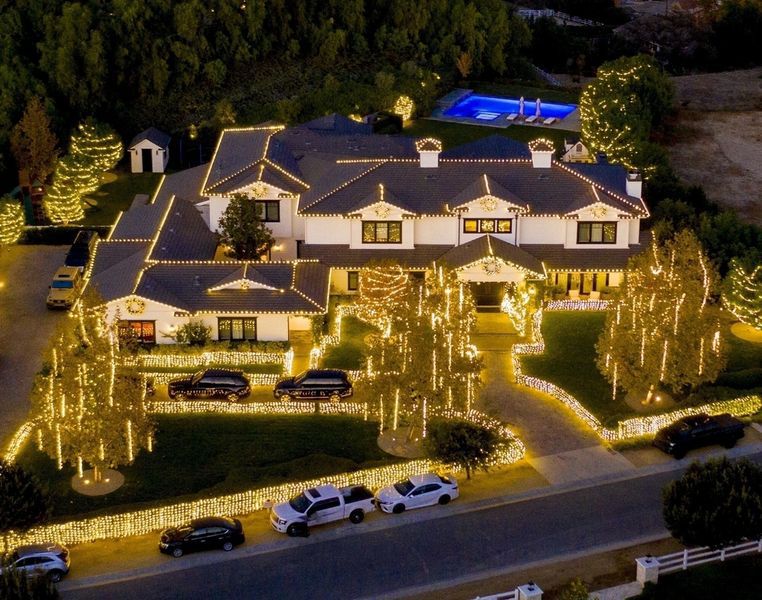 Kylie Jenner's sprawling mansion in Hidden Hills is steadily evolving ...